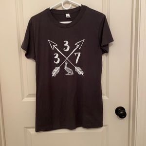 T-shirt hand screen printed, size x-large …